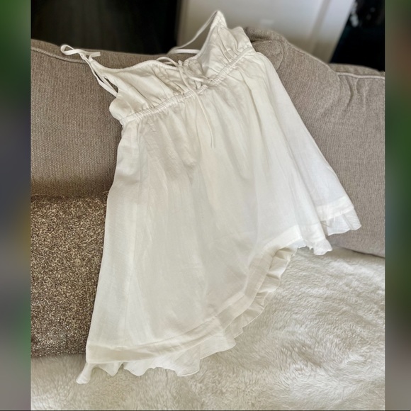 Princess Polly White Summer Sleeveless Mini Dress US 6 - Picture 3 of 8